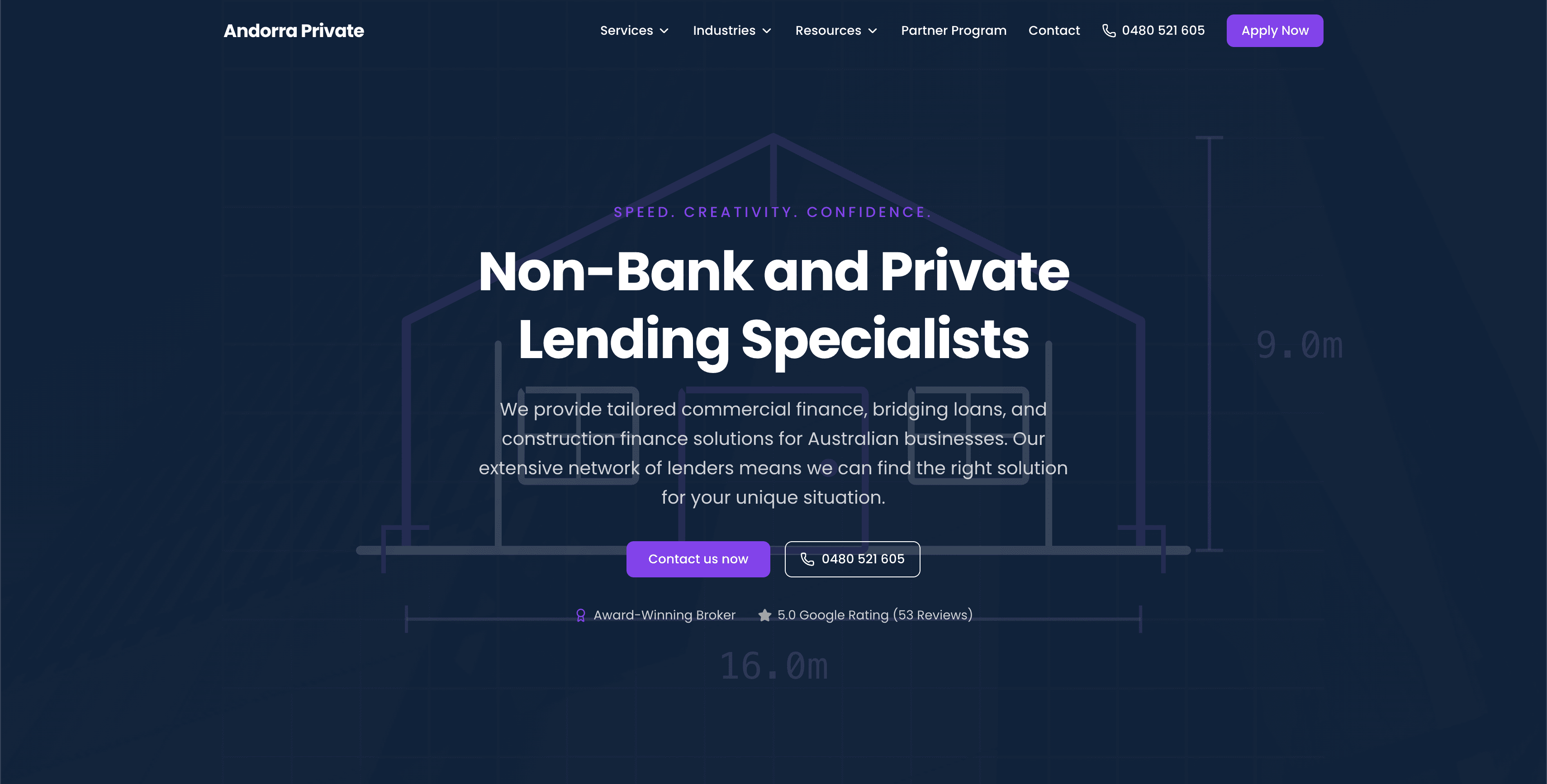 andorraprivate.com.au website screenshot